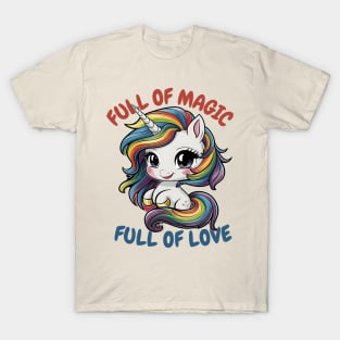 unicorn are full of love T-Shirt
